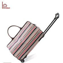 Wasserdichte Polyester Vintage Trolley Travel Reisetasche